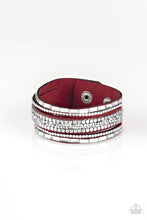 Load image into Gallery viewer, Rebel In Rhinestones - Red
