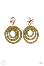 Load image into Gallery viewer, Whimsically Wicker - Green Clip-On
