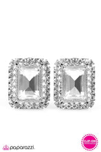 Load image into Gallery viewer, Winter Solstice - White Clip-On Earrings
