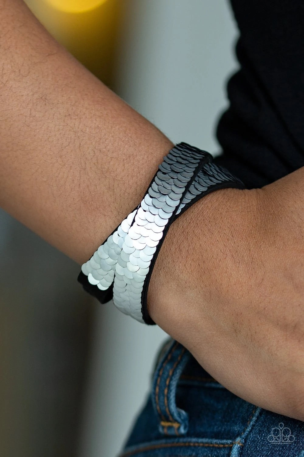 Under The SEQUINS - Silver Urban Bracelet