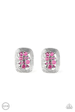 Load image into Gallery viewer, Darling Dazzle - Pink Clip-On Earrings
