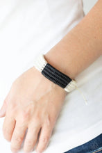 Load image into Gallery viewer, Hot Cross BUNGEE - Black Urban Bracelet
