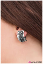 Load image into Gallery viewer, BUD and Breakfast - Silver Clip-On Earrings
